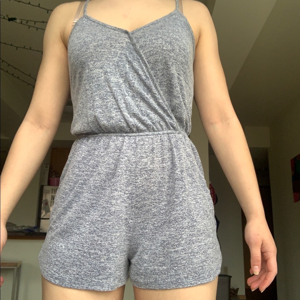 Grey Mossimo Romper
